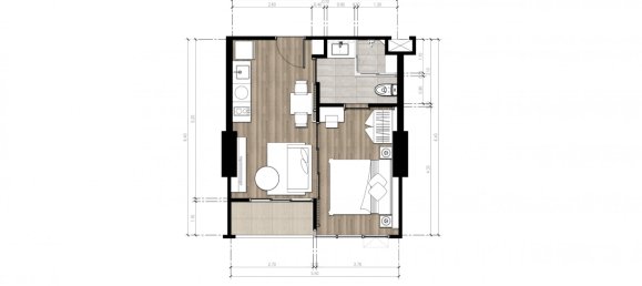 Apartamento T1 em Pattaya, Thailand N.º 20169 11
