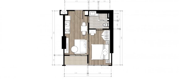 Apartamento T1 em Pattaya, Thailand N.º 20169 10