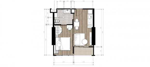 Apartamento T1 em Pattaya, Thailand N.º 20169 5