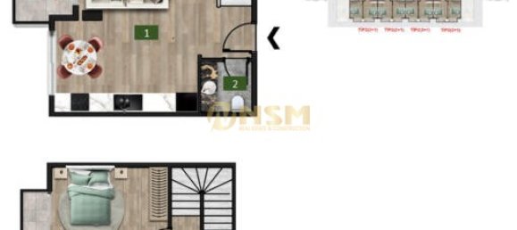 Apartment 1+1 in Alanya, Turkey No. 5584 4