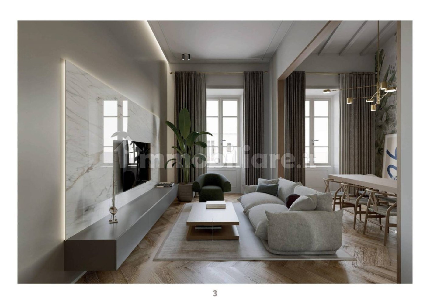 2 bedrooms Apartment in Florence, Italy No. 186145