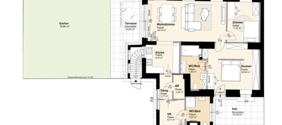 3 rooms Penthouse in Margareten, Austria No. 203257 6