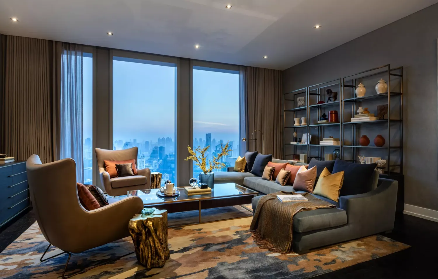 Apartamento com 3 quartos em condomínio em Bang Rak, Thailand N.º 65381