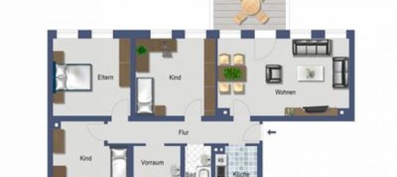 4غرفة شقة في Stuttgart, Germany رقم 83065 5