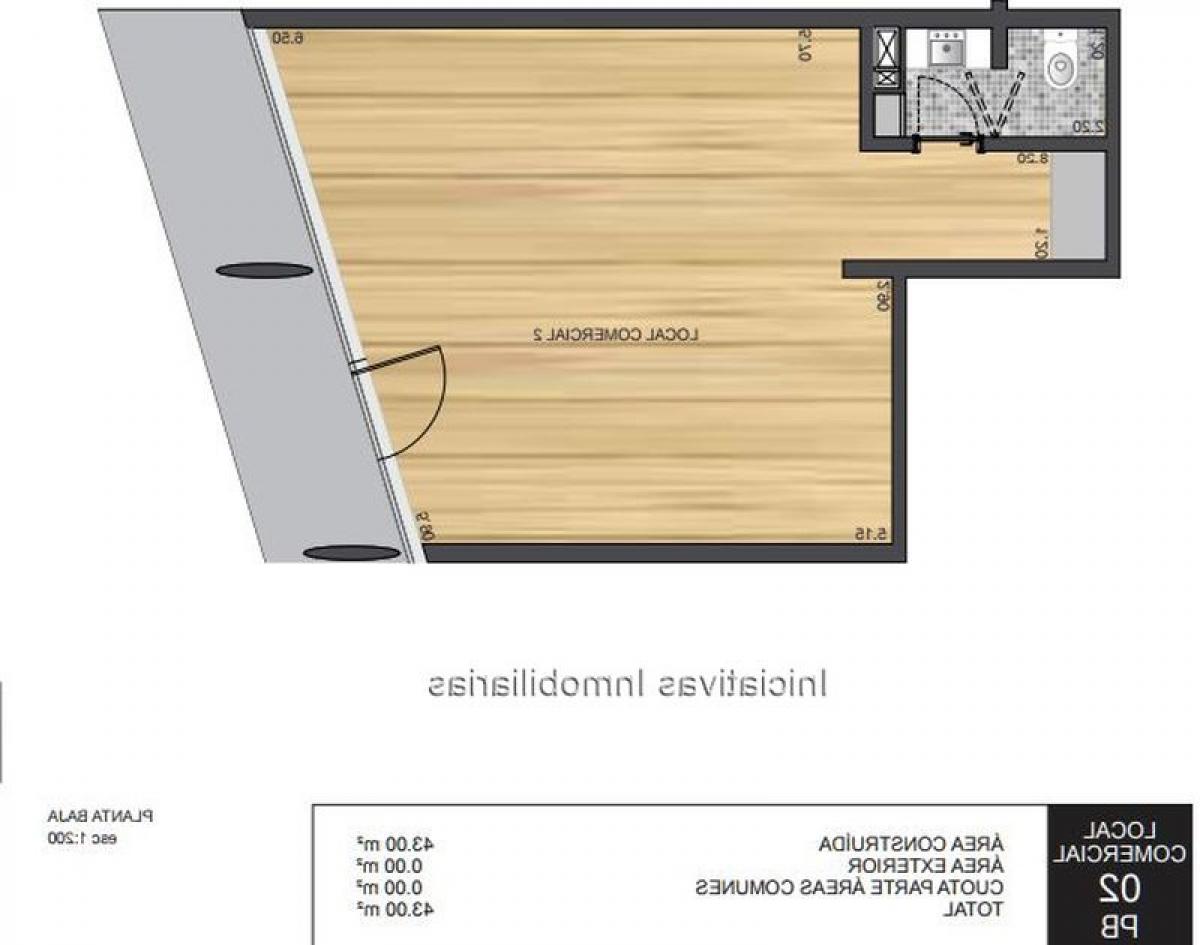  Commercial property in Montevideo, Uruguay No. 13800