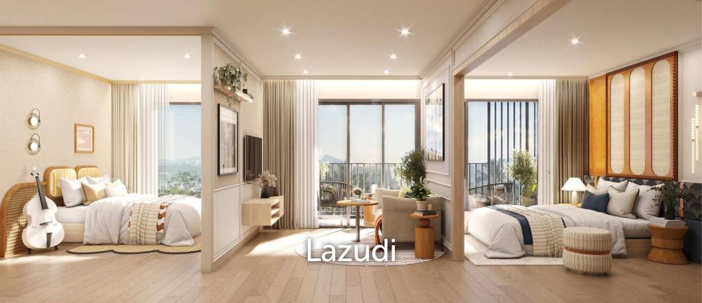 Apartamento com 2 quartos em condomínio em Wichit, Thailand N.º 22086