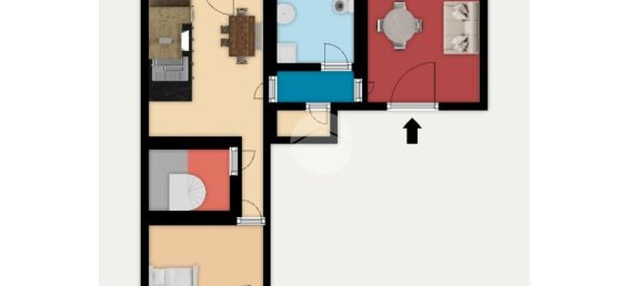 3 rooms Apartment in Foggia, Italy No. 35013 9