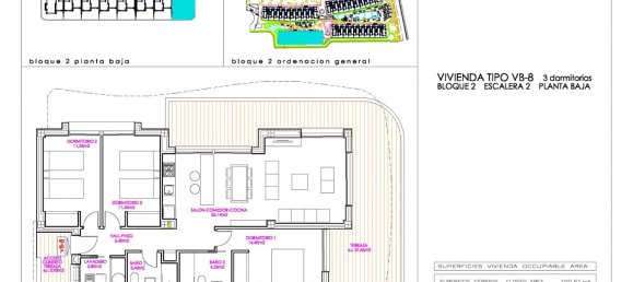3 dormitorios terreno en venta en Playa Flamenca II, Alicante, Comunidad Valenciana, Spain № 365063 10
