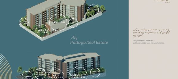 Кондоминиум  с 1 спальней в Паттайя, Таиланд № 69352 3