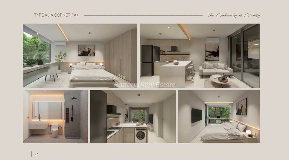 شقة 1 غرف نوم  في Pattaya, Thailand رقم 69352