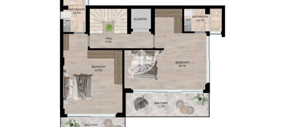 Villa 3+1 in Alanya, Turkey No. 4267 16