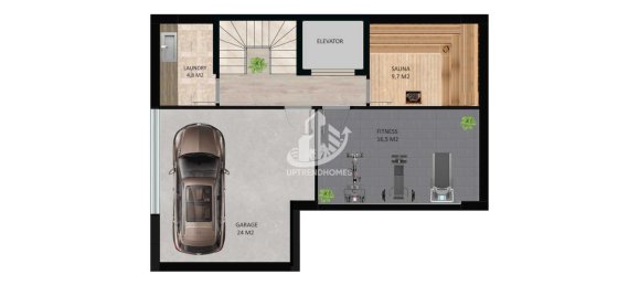 Villa 3+1 in Alanya, Turkey No. 4267 13