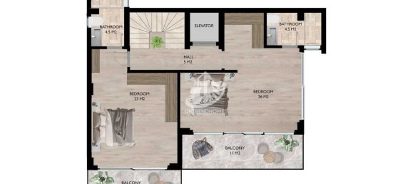 Villa 3+1 in Alanya, Turkey No. 4267 15