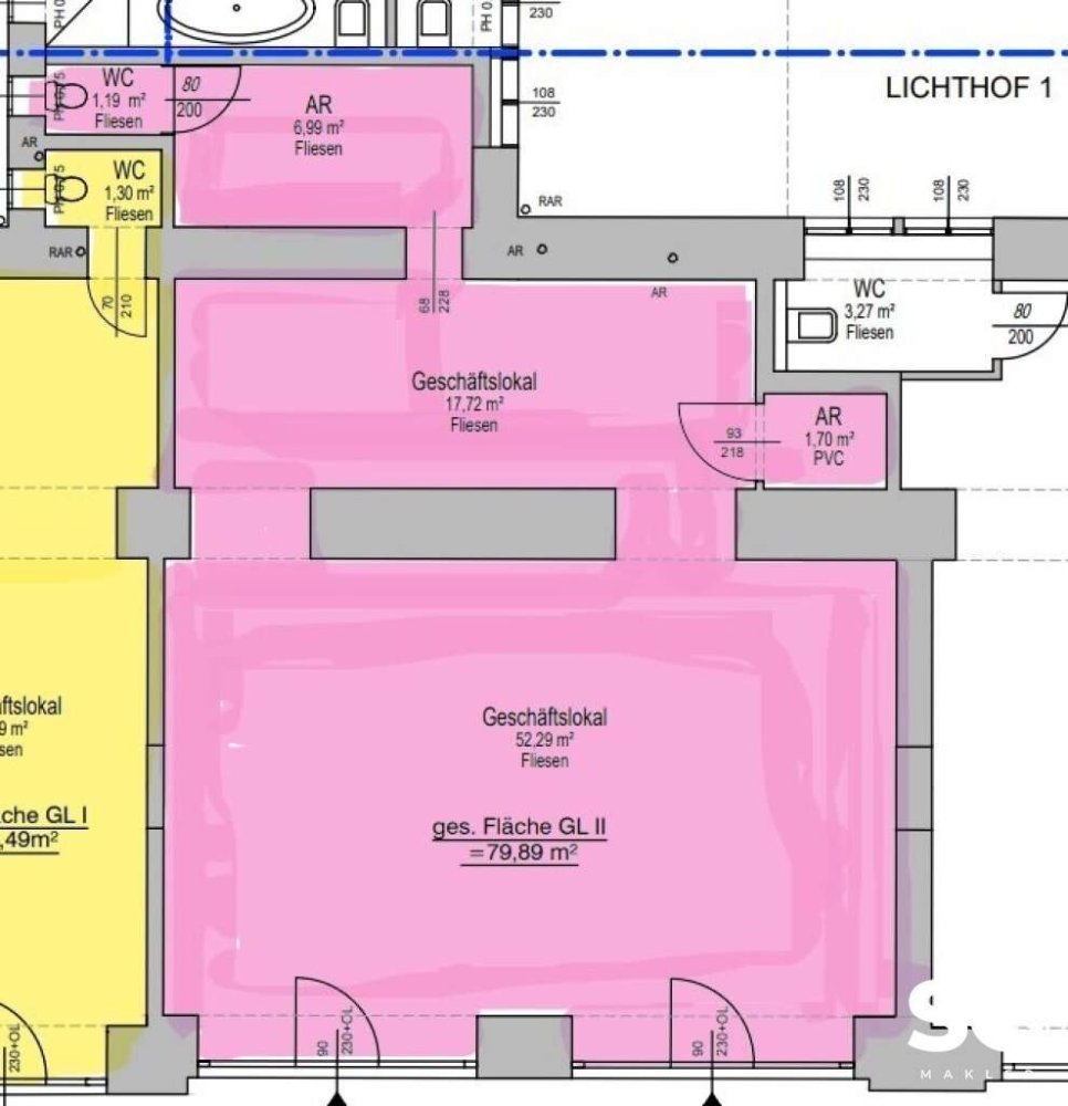 79m² Commercial property in Wieden, Austria No. 106931
