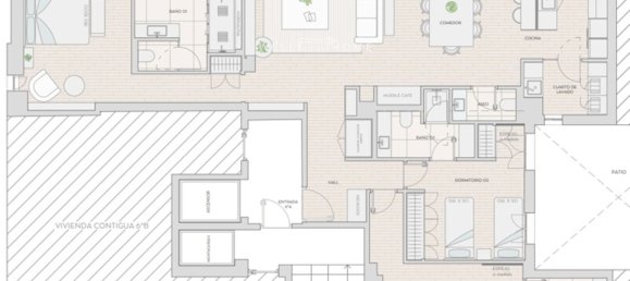 Apartamento T3 em Madrid, Spain N.º 98431 19