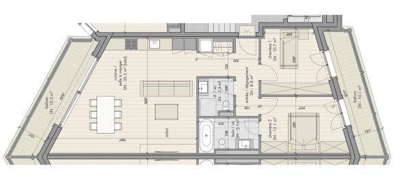 Квартира с 2 спальнями в Nendaz, Швейцария № 367 2