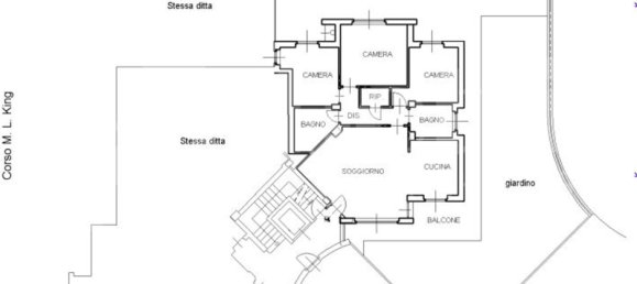 Apartamento de 5 divisões em Grugliasco, Italy N.º 5607 46