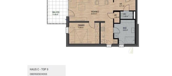 2-Zimmer Wohnung in Feldkirchen bei Mattighofen, Austria, Nr. 203302 8