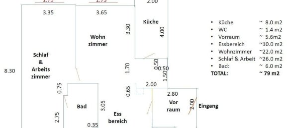 2 rooms Apartment in Wieden, Austria No. 51685 13
