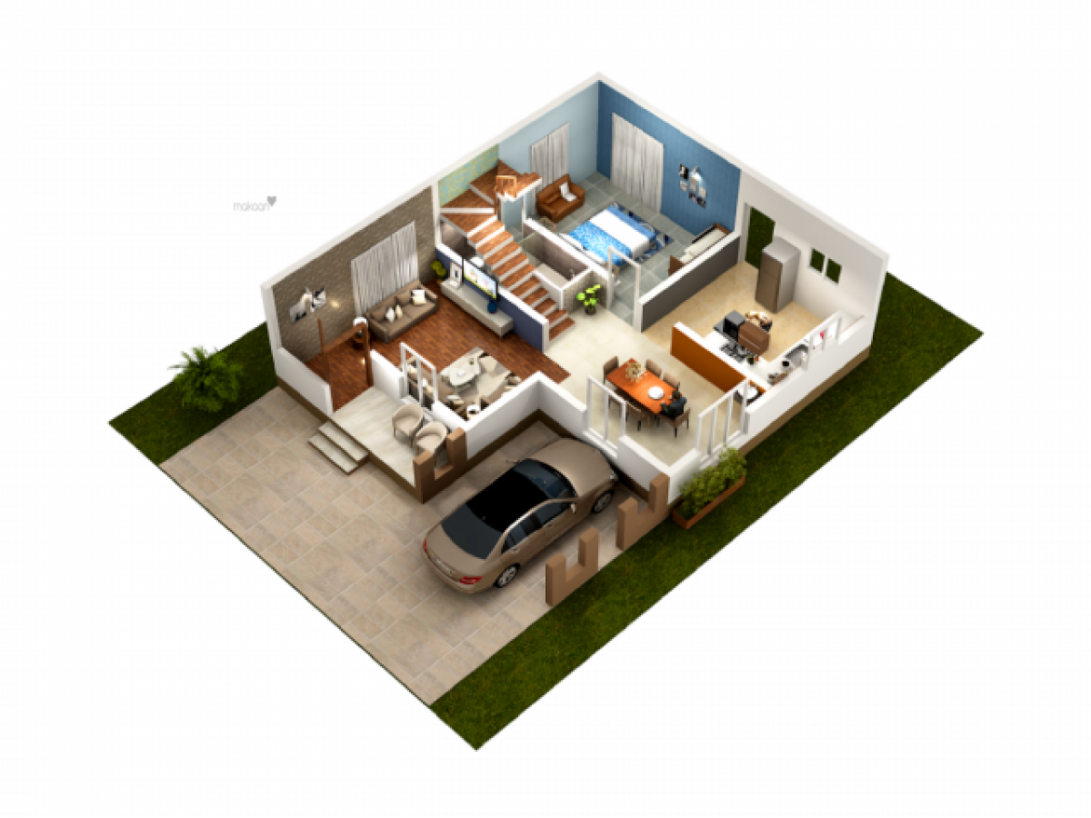 4 bedrooms House in Thrissur, India No. 54165