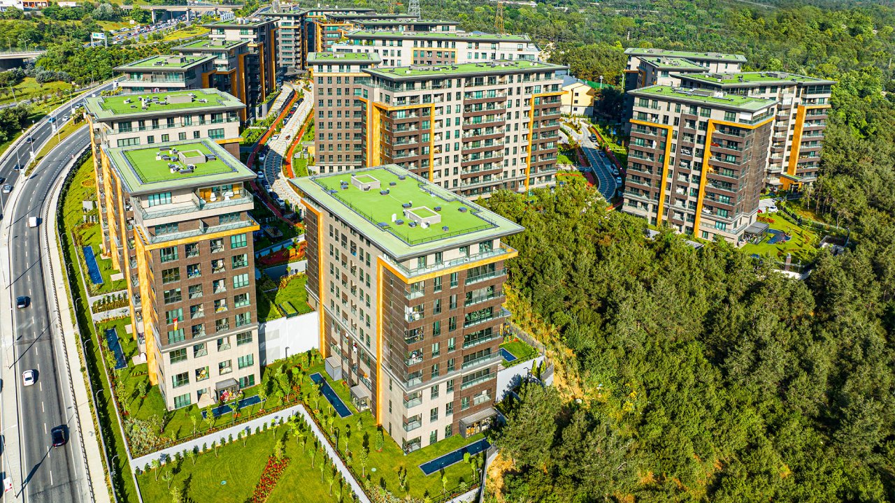 Wohnung 4+1 in Çamlı vadi, Istanbul, Turkey, Nr. 40034