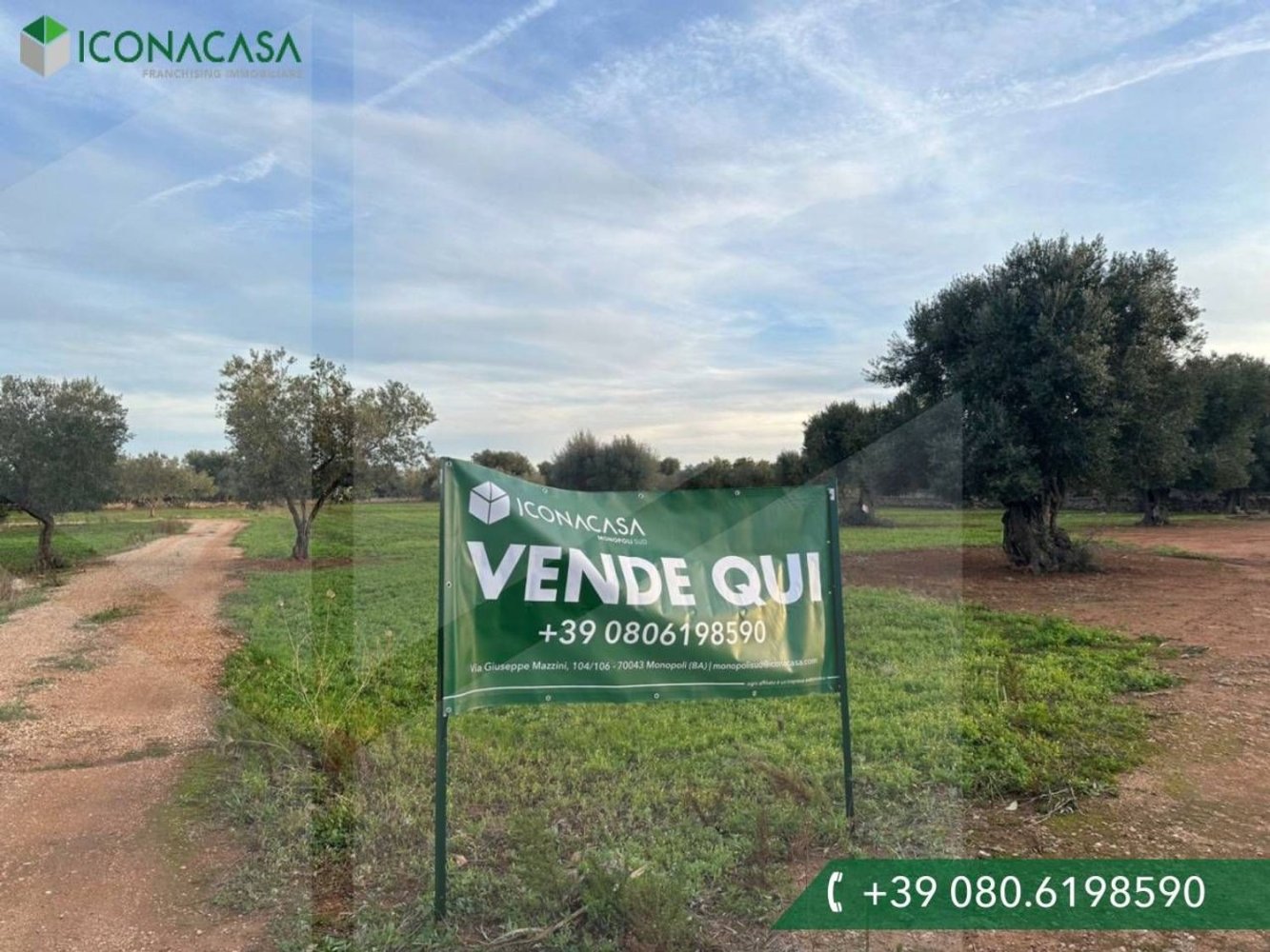 Земельный участок 1910м² в Фазано, Италия № 21657