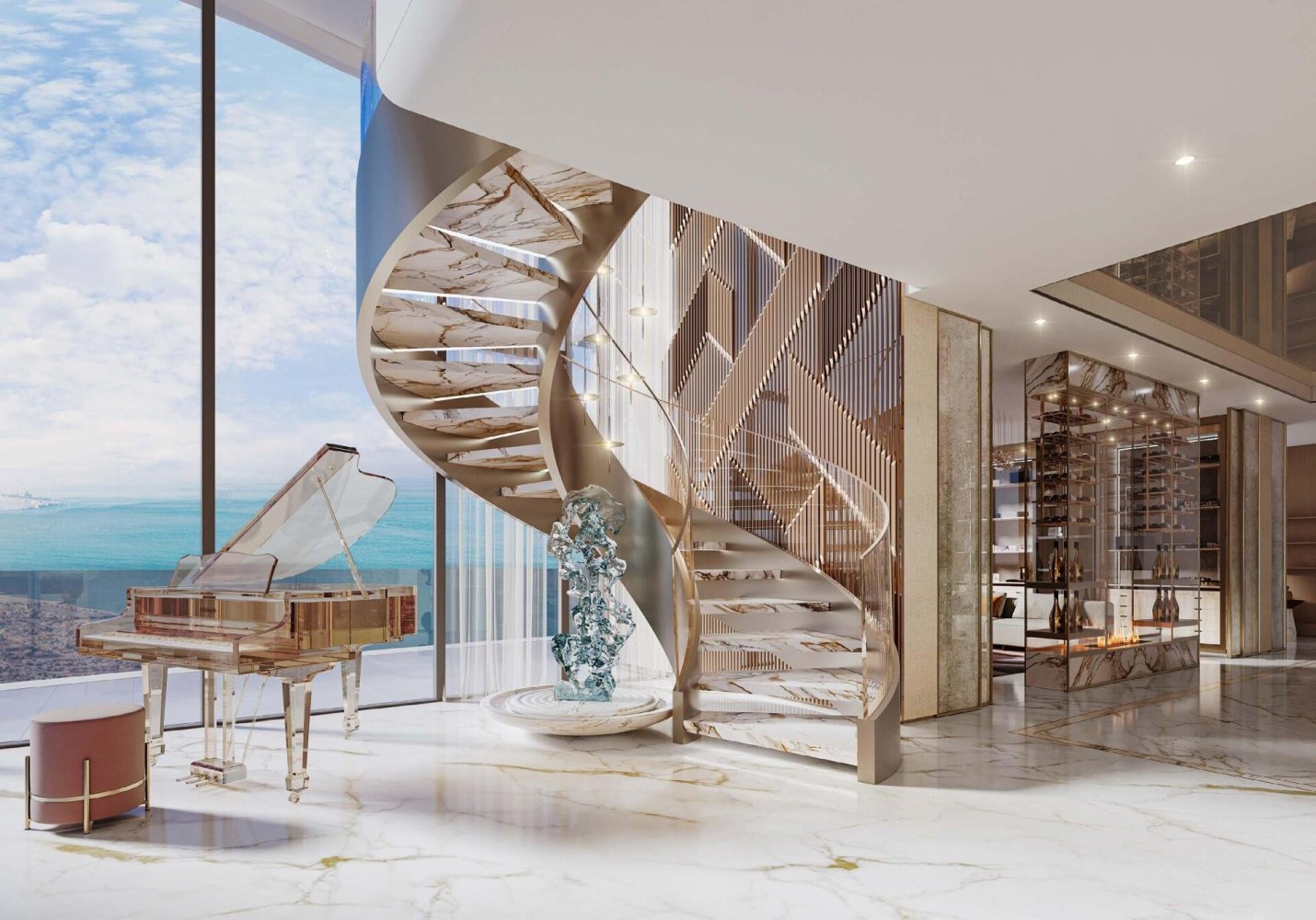 Квартира с 5 спальнями в Safa Gate, Аль-Сафа, ОАЭ № 65260