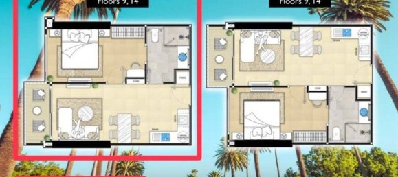 1 Schlafzimmer Eigentumswohnung in Pattaya, Thailand, Nr. 82639 9