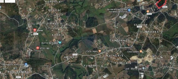 Terreno em Lanhas, Portugal 14906 m² N.º 11594 7