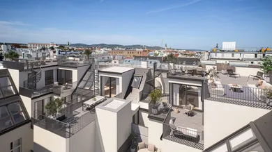 2غرفة شقة في Alsergrund, Austria رقم 126708