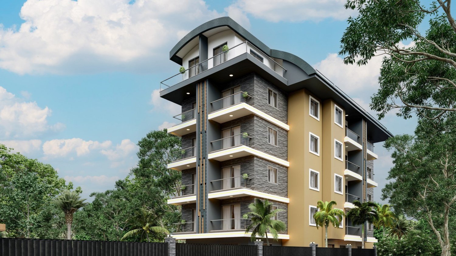 Apartamento 2+1 em Oba, Turkey N.º 13203