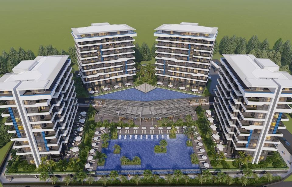 Apartment 6+1 in Okurcalar, Turkey No. 13889