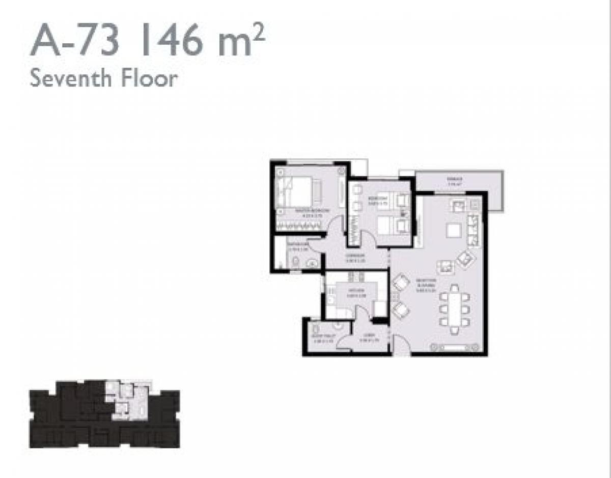 Apartamento com 2 quartos em condomínio em New Capital City, Egypt N.º 2369