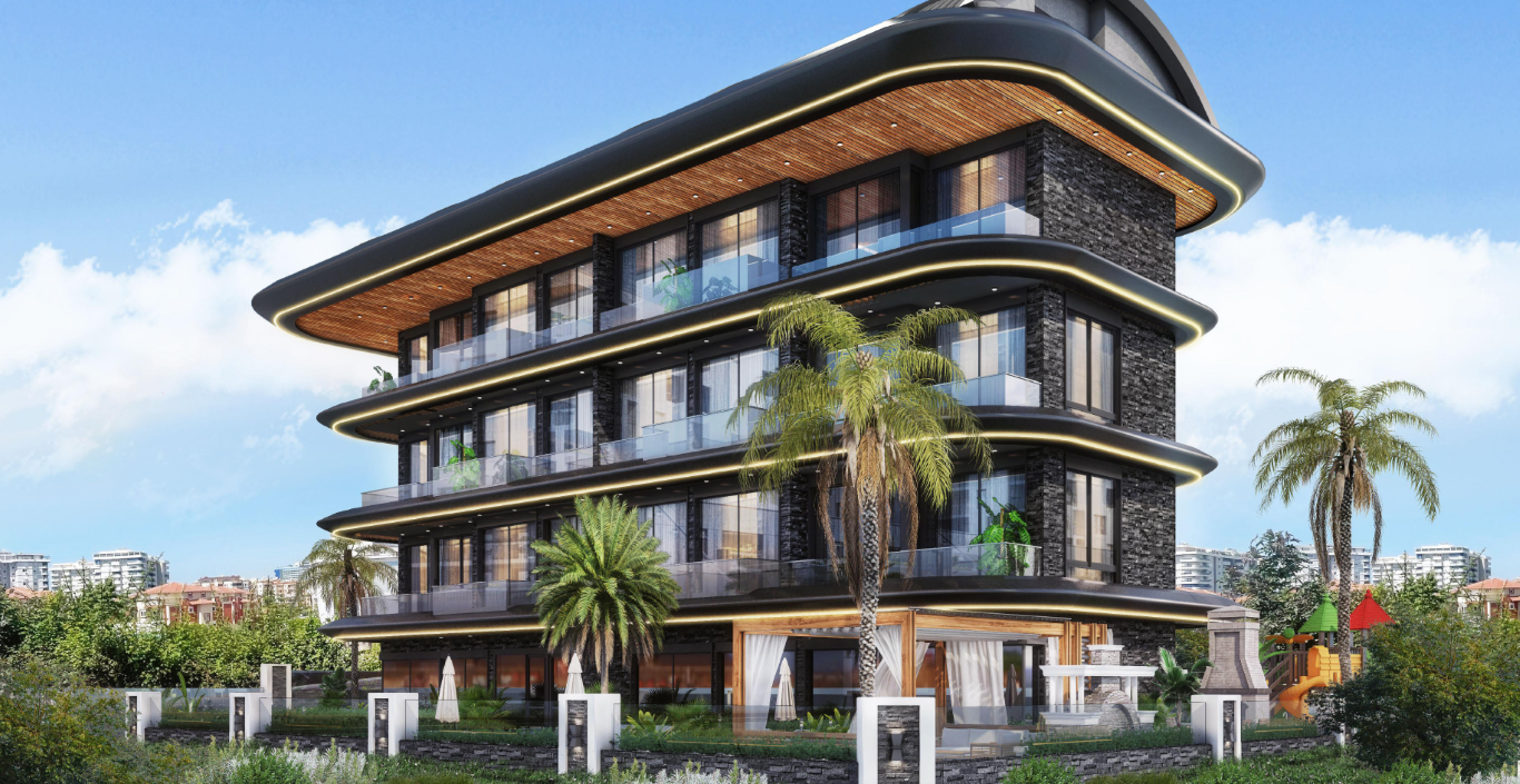 Apartment 1+1 in Alanya, Turkey No. 6032