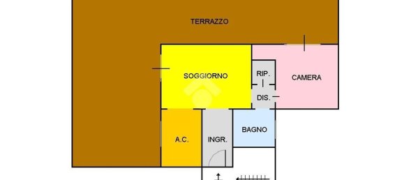Квартира с 2 комнатами в Пинето, Италия № 154848 16