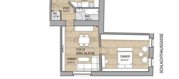 2 rooms Apartment in Vienna, Austria No. 136651 16