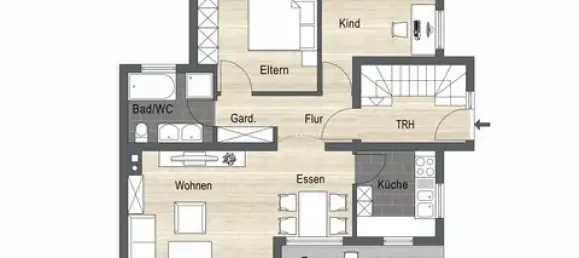 3 rooms Apartment in Esslingen, Germany No. 336000 2