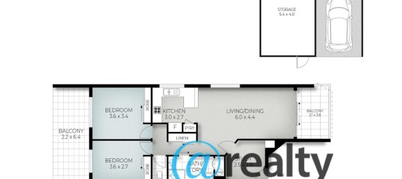 2 غرف نوم شقة في Bogangar, Australia رقم 96 25