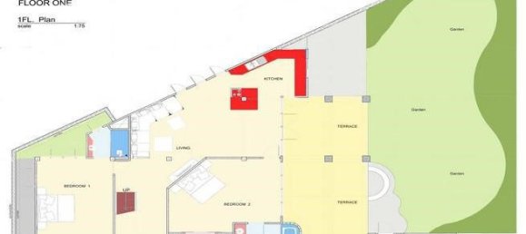 Кондоминиум с 3 спальнями в Карон, Таиланд № 11033 4