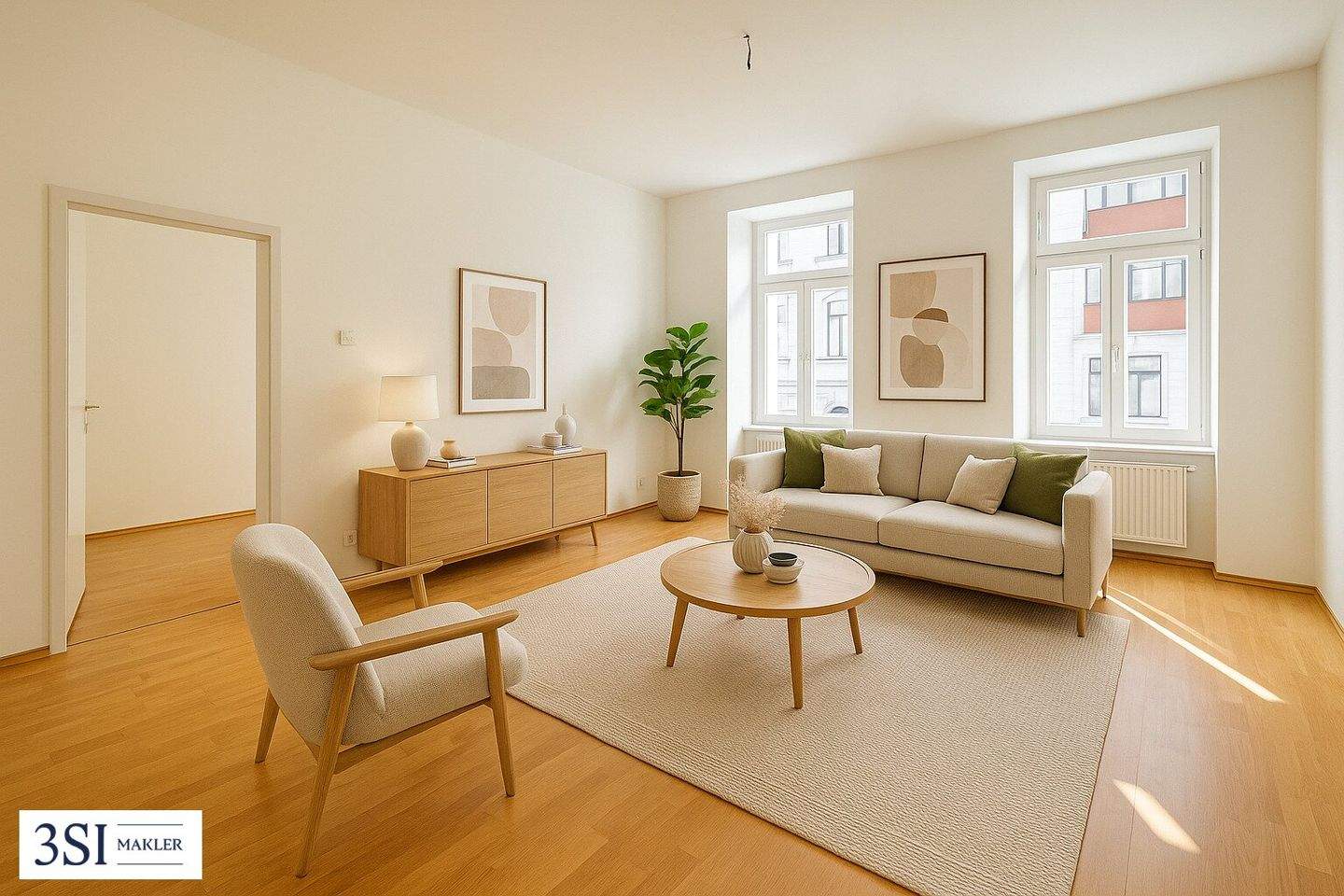 Apartamento de 2 habitaciónes en Favoriten, Austria No. 7091