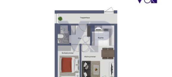 1 chambre Appartement à Jena, Germany No. 76707 5