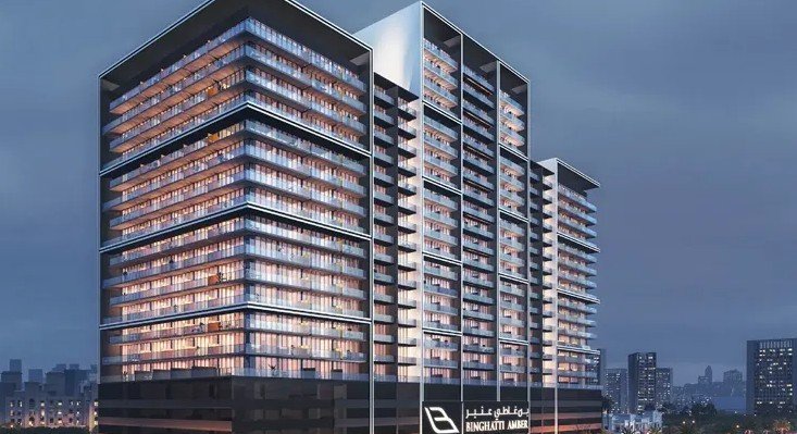 Квартира с 1 спальней в Binghatti Amberhall, Джумейра Вилладж Серкл, ОАЭ № 65610