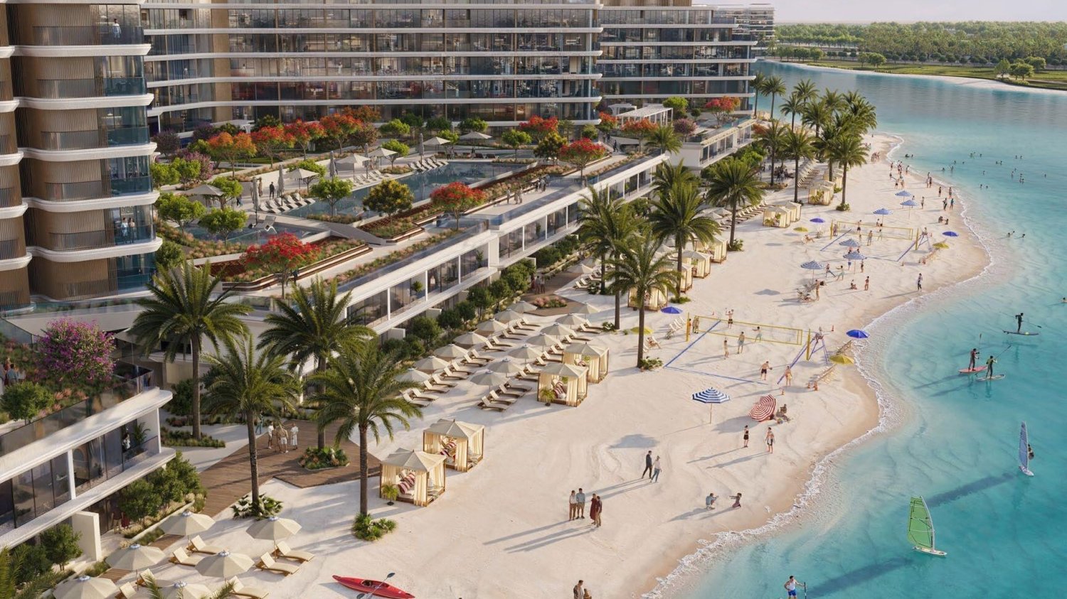 2 bedrooms Apartment in Aquamarine Beach Residences, Umm Al Quwain, UAE No. 116764