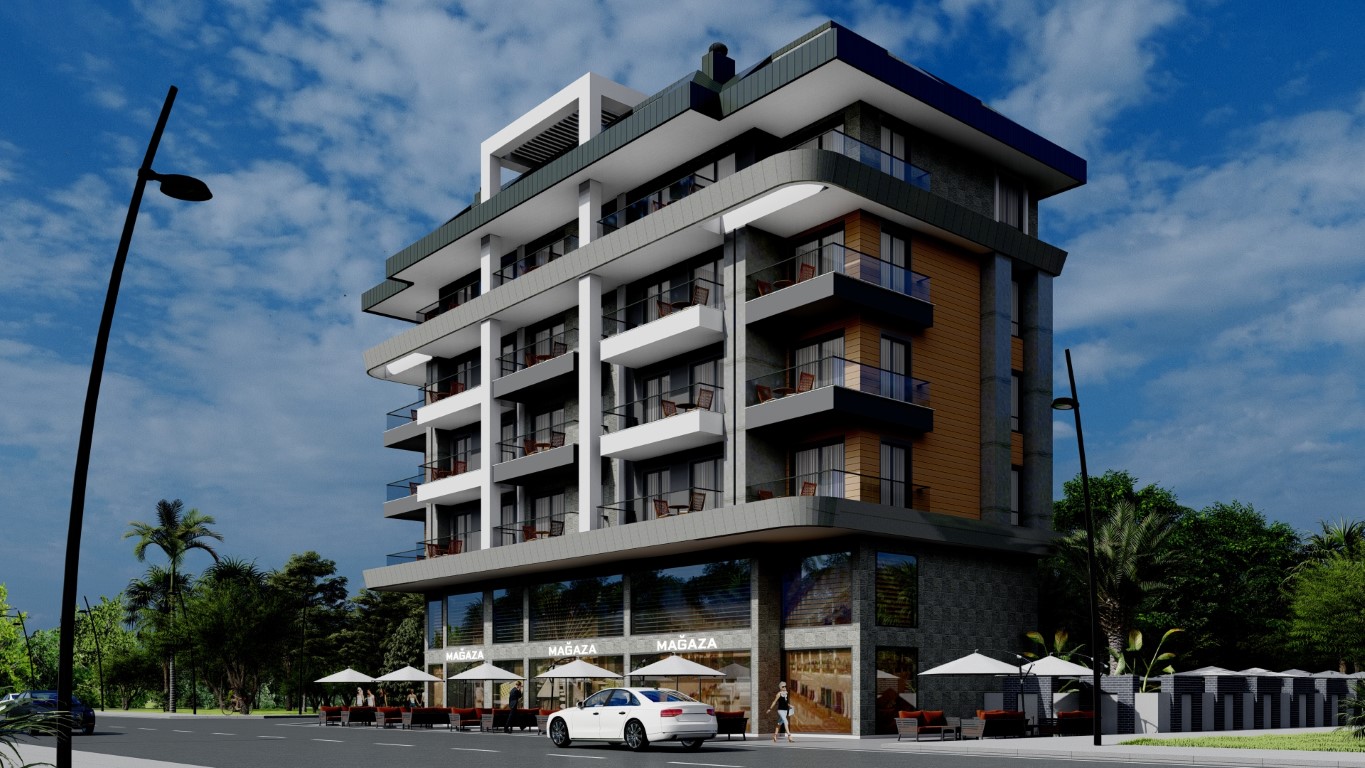 Apartment 1+1 in Alanya, Turkey No. 14851