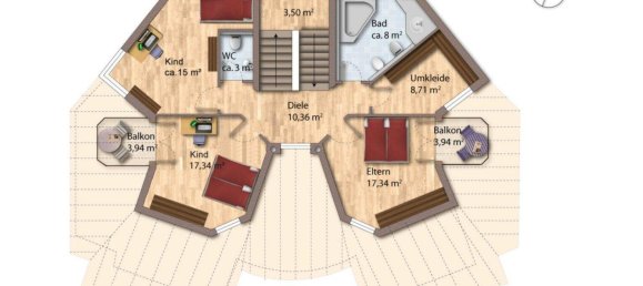 Villa de 13 divisões em Linz, Austria N.º 139160 41