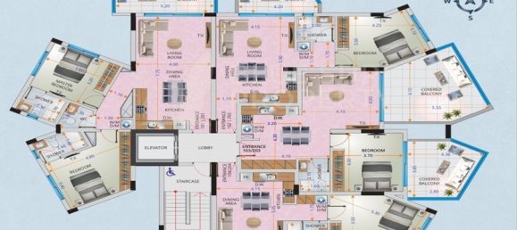 Apartamento T3 em Larnaca, Cyprus N.º 20302 17