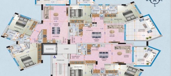 Apartamento T3 em Larnaca, Cyprus N.º 20302 18