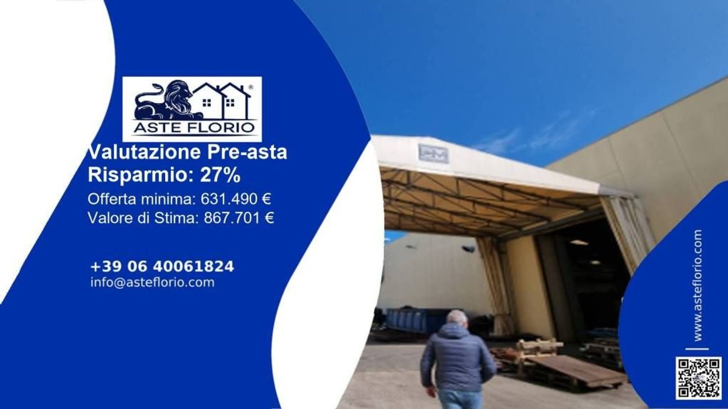 Lagerhaus in Osimo, Italy 2043m², Nr. 371273