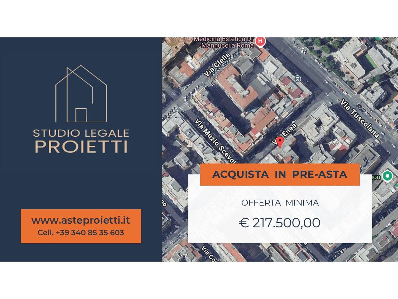 3 bedrooms Apartment in Rome, Italy No. 309836