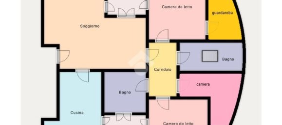 4 rooms Apartment in Bernareggio, Italy No. 194545 34